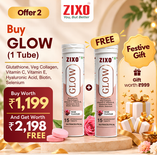 Buy 1 Glow Get 1 Free + Festive Gift